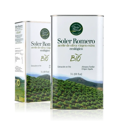 Soler Romero Olivenöl Kanister, 3 Liter, Bio.