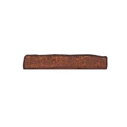 Schnitt von Portwein-Feigen-Pastete.