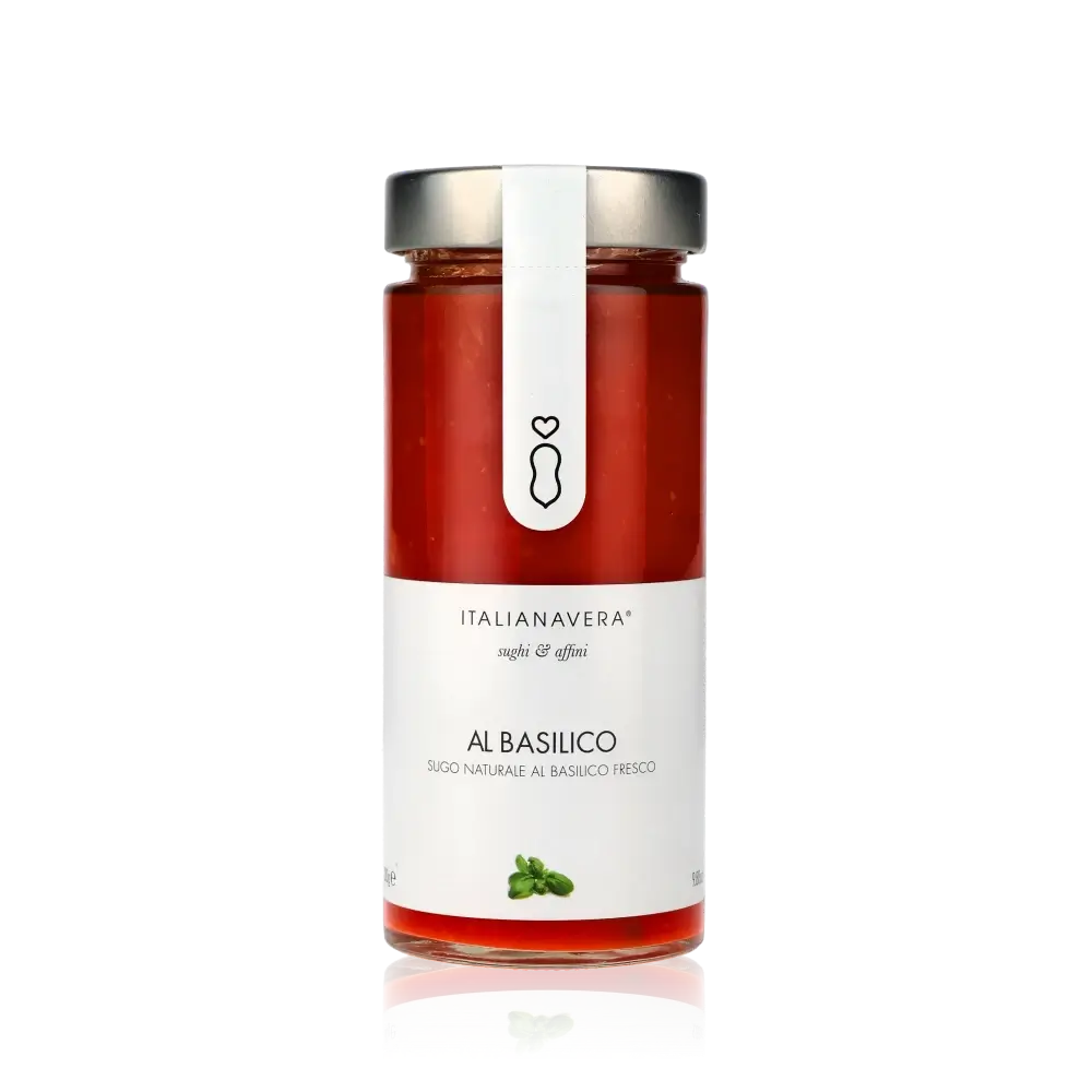 Al Basilico - Frische Tomatensauce mit Basilikum - Italianavera