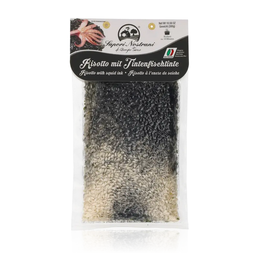Sapori Nostrani Risotto mit Tintenfischtinte Verpackung.