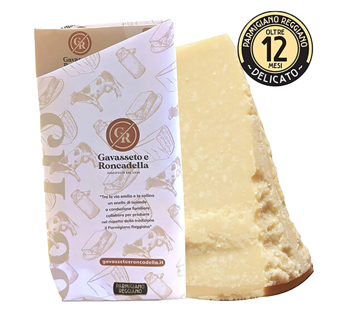 Parmigiano Reggiano Käse von Gavasseto e Roncadella.